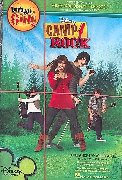 Disney's Camp Rock for unison chorus and instruments choral score (set 10 pieces)