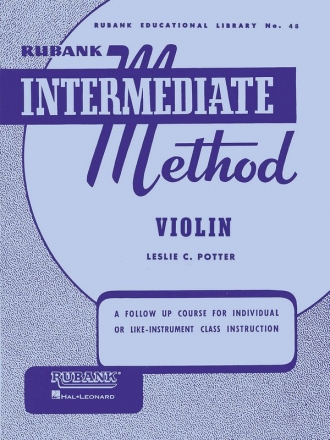 Rubank Intermediate Method Violin Buch