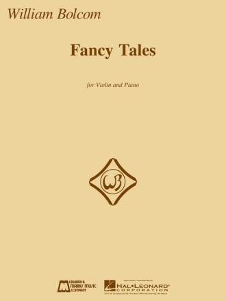 William Bolcom Fancy Tales Violine und Klavier Buch