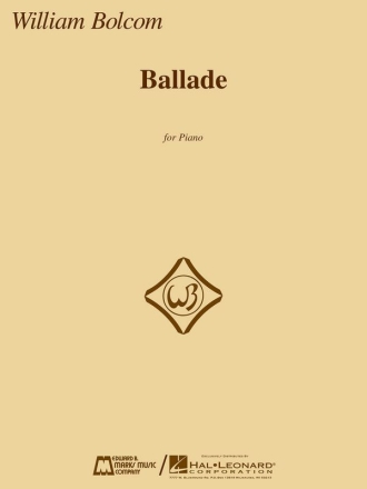 William Bolcom Ballade Klavier Buch