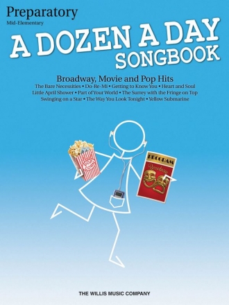 A Dozen A Day Songbook - Preparatory Book Klavier Buch