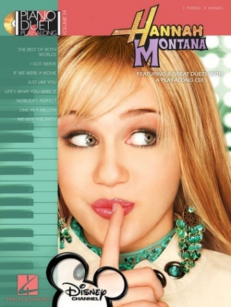 Hannah Montana (+CD) piano duet playalong vol.34 score