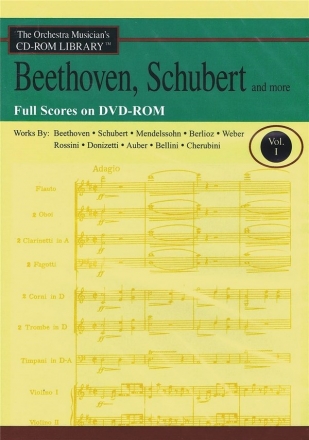 Beethoven, Schubert & More - Volume 1 Orchestra DVD-ROM