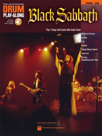 Black Sabbath (+ Online Audio) for drums