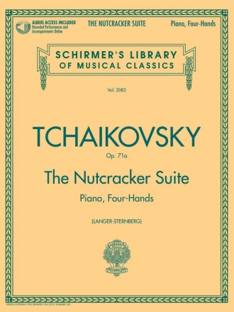 Pyotr Ilyich Tchaikovsky, The Nutcracker Suite - Piano Duet Play-Along Piano, 4 Hands Buch + Online-Audio