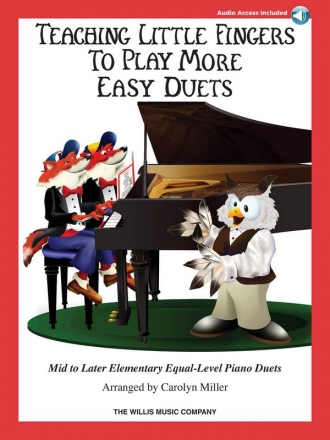 Teaching Little Fingers to Play More Easy Duets Piano Duet Buch + CD