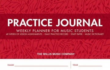 Practice Journal-Weekly Planner For Music Students  Schreibmaterial