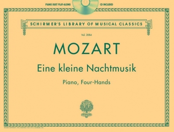 Eine kleine Nachtmusik (+CD) for piano 4 hands score