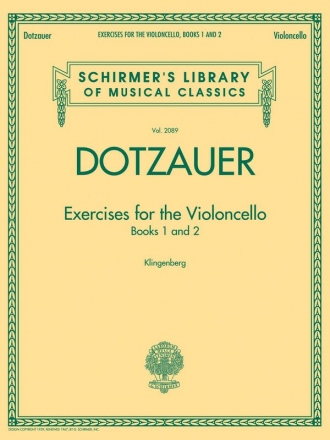 Exercises for the Violoncello - Books 1 and 2 for violoncello