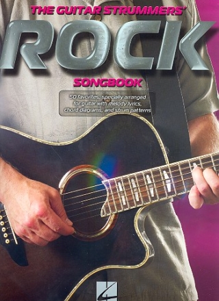 The Guitar Strummers' Rock Songbook songbook melody line/lyrics/chords