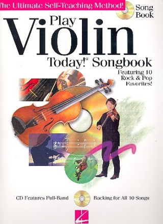 Play Violin today - Songbook (+CD): for violin