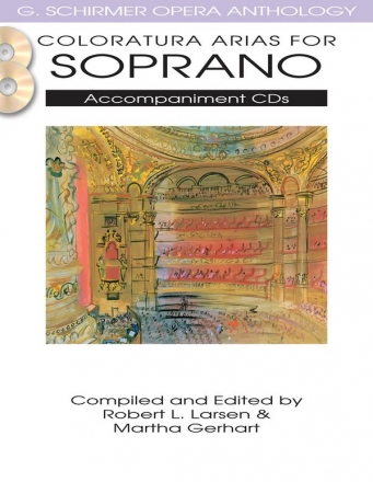 Coloratura Arias For Soprano - 2 Accompaniment Cds Soprano Voice 2 CDs