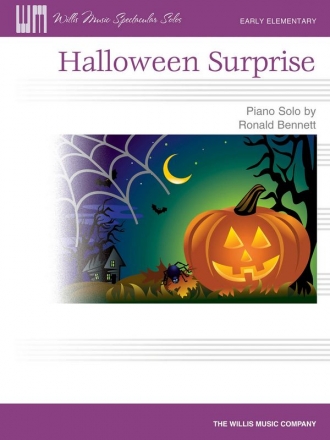 Ronald Bennett Halloween Surprise Klavier Blatt