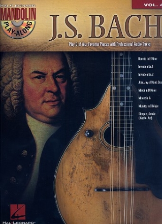 J.S. Bach (+CD) for mandolin/tab