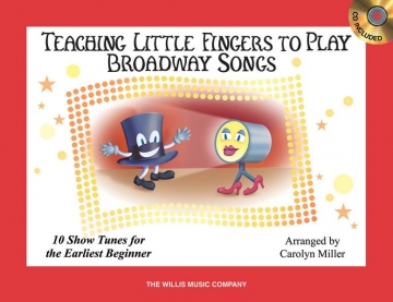 Teaching Little Fingers to Play Broadway Songs Klavier Buch + CD