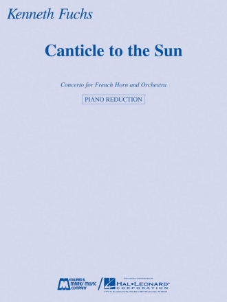 Kenneth Fuchs Canticle to the Sun Horn und Klavier Buch