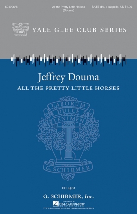 All the Pretty Little Horses SATB a Cappella Chorpartitur