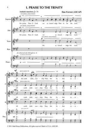 Dan Forrest, Te Deum 5 Pack SATB Chorpartitur