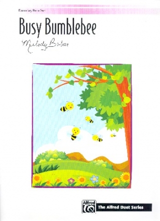 Busy Bumblebee for piano 4 hands score