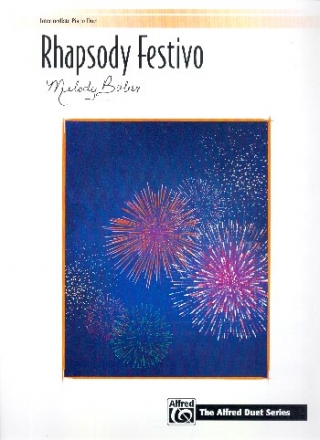 Rhapsody festivo for piano 4 hands score