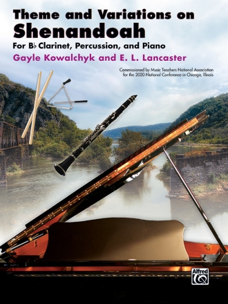 Theme and Variations on Shenandoah fr Klarinette, Percussion und Klavier