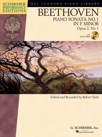 Ludwig van Beethoven, Piano Sonata No.1 In F Minor Op.2 No.1 Klavier Buch + CD