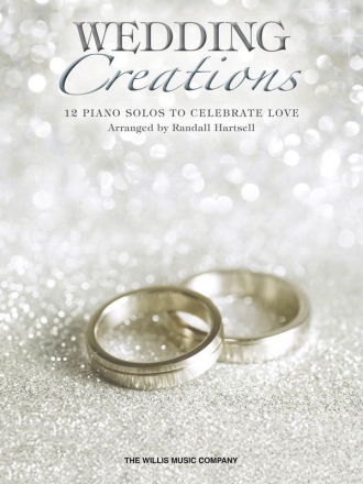 Randall Hartsell Wedding Creations Klavier Buch