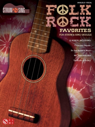 Strum & Sing Folk Rock Favorites - Ukulele Ukulele Buch