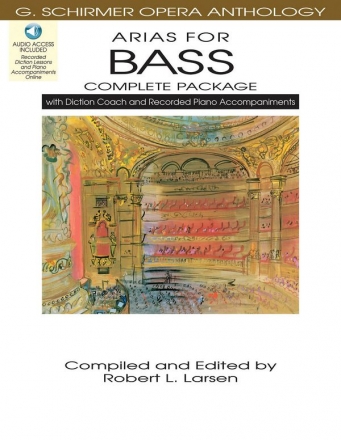 Arias For Bass - Complete Package Bass Voice Buch + Online-Audio