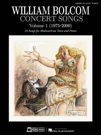 William Bolcom Concert Songs - Volume 1 (1975-2000) Medium Low Voice Buch