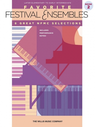 Favorite Festival Ensembles - Book 2 Klavier Buch