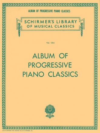 Album of Progressive Piano Classics Klavier Buch