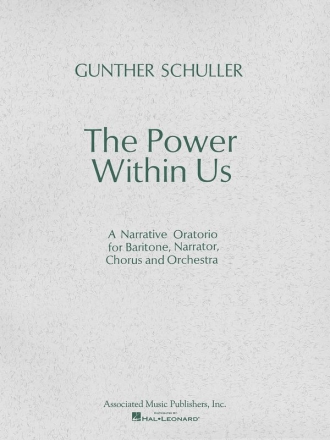 Gunther Schuller, The Power Within Us Orchestra Partitur