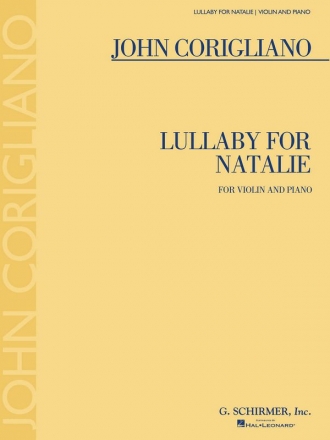 John Corigliano, Lullaby For Natalie Violine und Klavier Buch