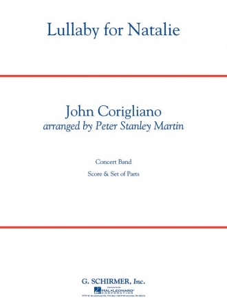 John Corigliano, Lullaby For Natalie Concert Band Partitur + Stimmen