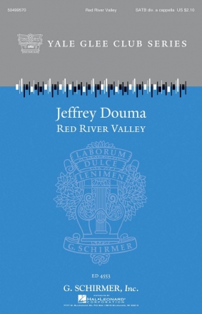 Red River Valley SATB Chorpartitur