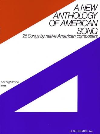 New Anthology of American Song High Voice and Piano Buch