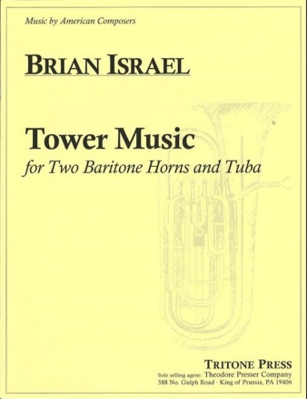 Brian Israel Tower Music 2 Euphonien und Tuba Partitur und Stimmen