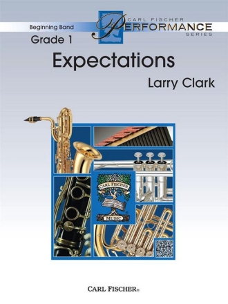 Larry Clark Expectations Blasorchester Partitur und Stimmen