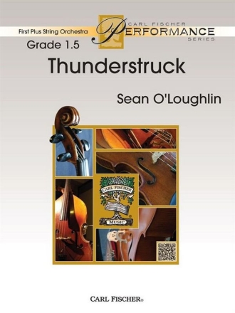 Sean O'Loughlin Thunderstruck Streichorchester Partitur und Stimmen