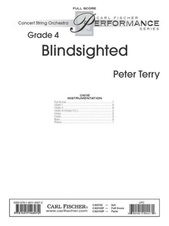 Peter Terry Blindsighted Streichorchester Partitur