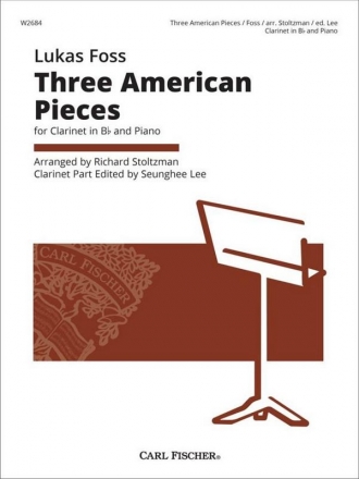 Lukas Foss Three American Pieces Klarinette und Klavier