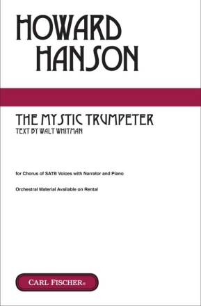 Howard Hanson Mystic Trumpeter Chor und Klavier