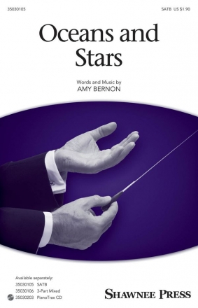 Amy Bernon, Oceans and Stars SATB Chorpartitur