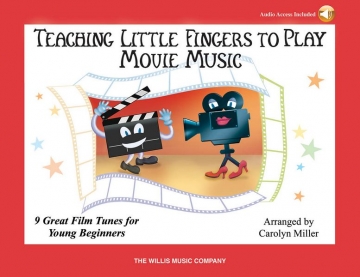 Teaching Little Fingers to Play Movie Music (+Online) for piano Book and Online-Audio