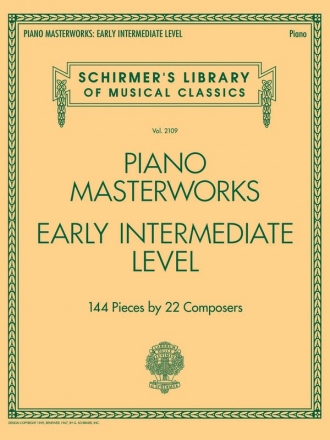 Piano Masterworks - Early Intermediate Level for piano