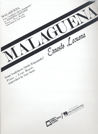 Malaguena for piano 4 hands