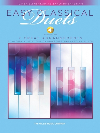 Easy Classical Duets (+Online Audio) for piano 4 hands