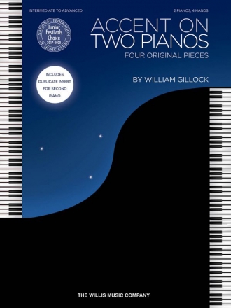 Accent On Two Pianos for 2 pianos for 4 hands 2 scores