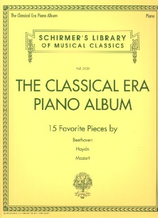 The classical Era Piano Collection for piano